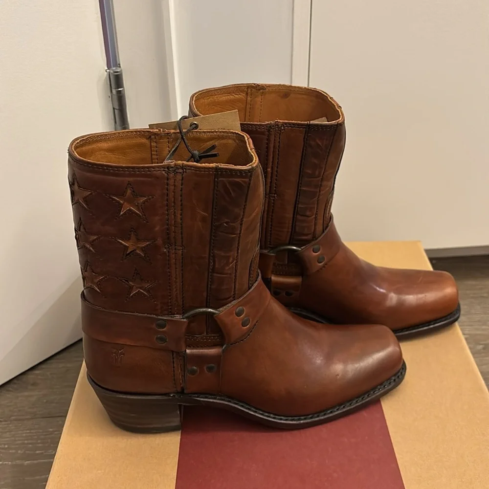 Frye harness Americana boot - Picture 1 of 5